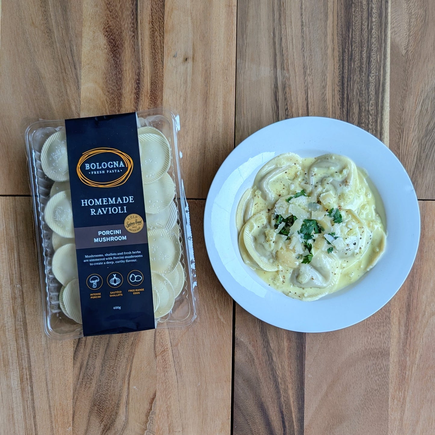 Porcini Mushroom Ravioli (400g)